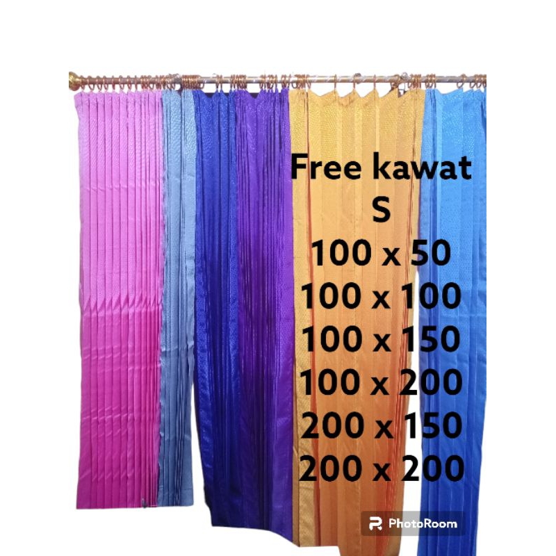 Gorden pintu kamar Gorden jendela aesthetic Gorden cantolan kawat Gorden biasa murah Gorden Hordeng