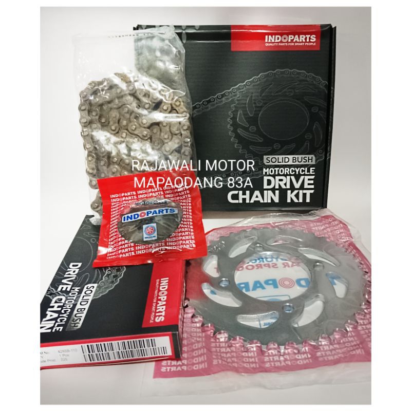 GEAR SET INDOPART YAMAHA VEGA ZR/RR /JUPITER ROBOT /Z1 1 SET  KOMPLIT Gearset Indoparts ORI 5DP Gir 