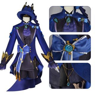 WAIFUKU - PO Furina Focalors Black Version Versi Hitam Costume Brand Wudu Iyungtoo