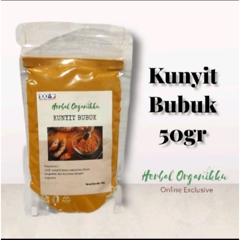 

50 GRAM KUNIR BUBUK KUALITAS TERJAMIN