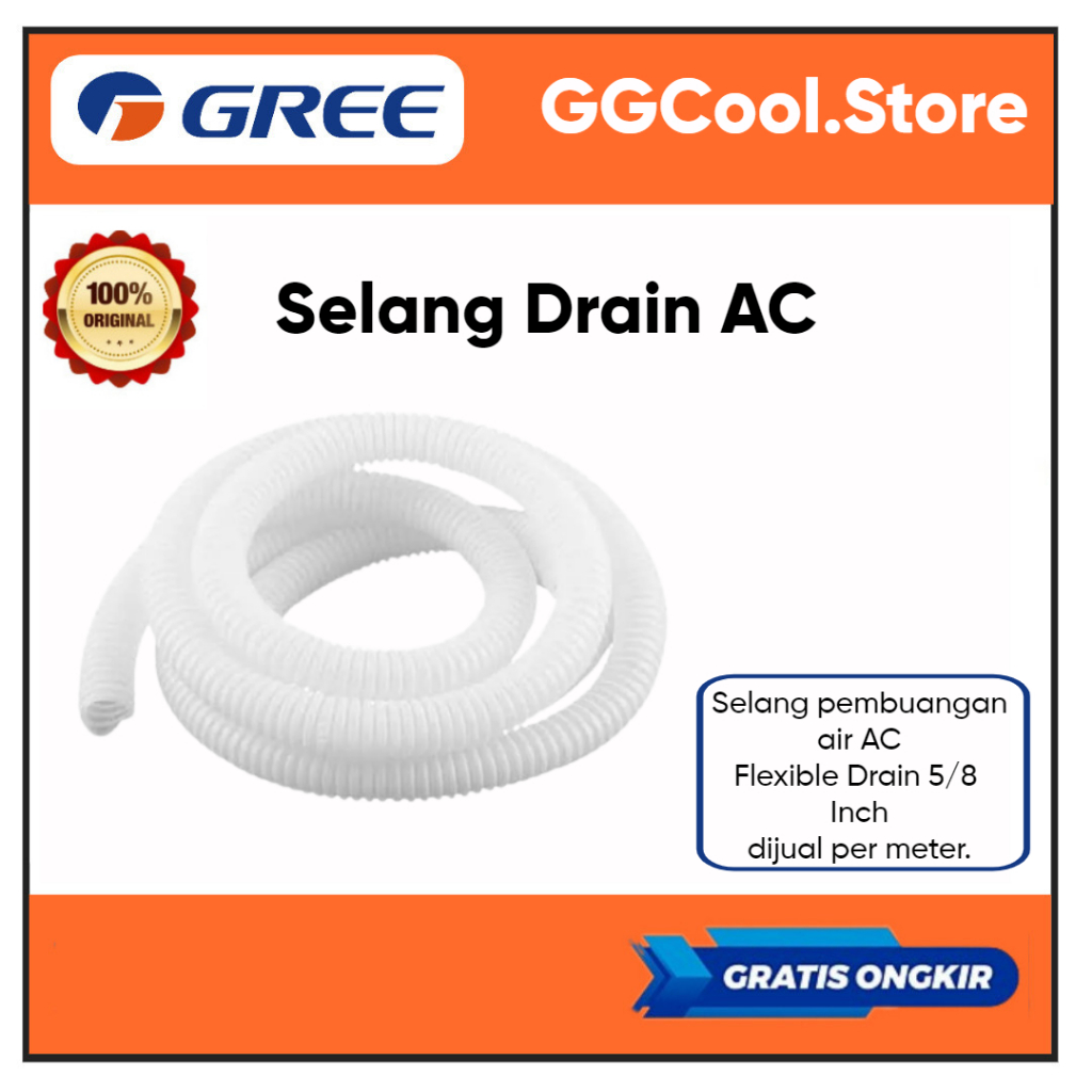 Selang Pembuangan Air AC Flexibel 20mm Selang Pembuangan Air AC Selang Drain AC