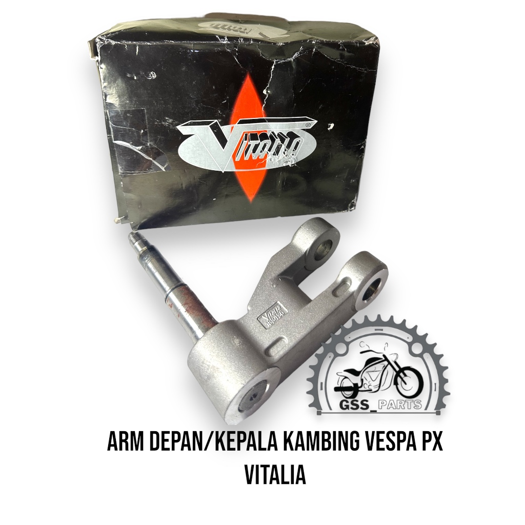 FRONT ARM DEPAN FORK DEPAN KEPALA KAMBING KEPALA BABI VESPA PX VITALIA