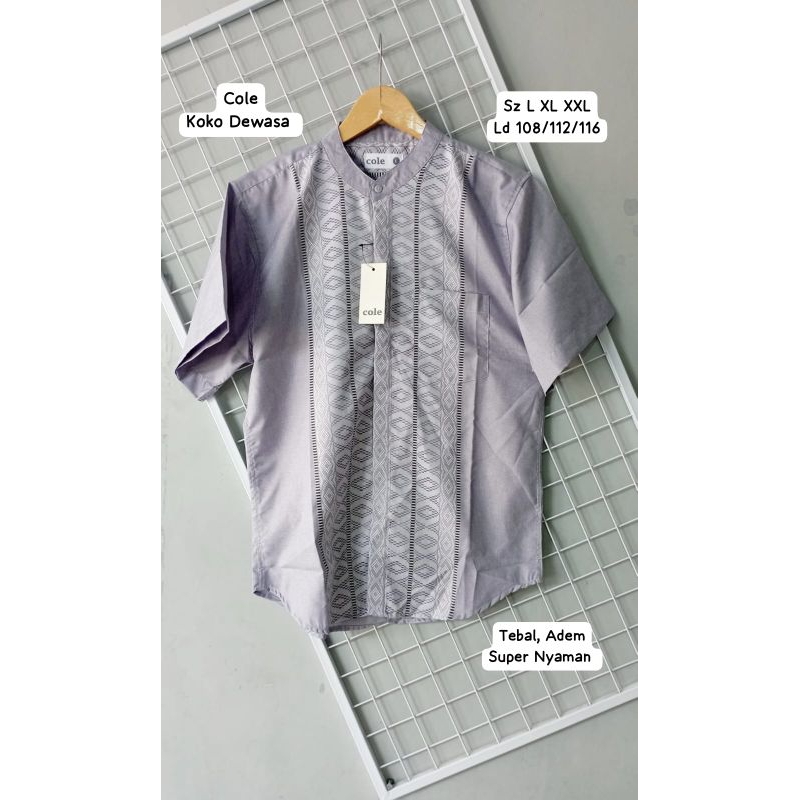 Baju Koko Dewasa Original Brand Cole