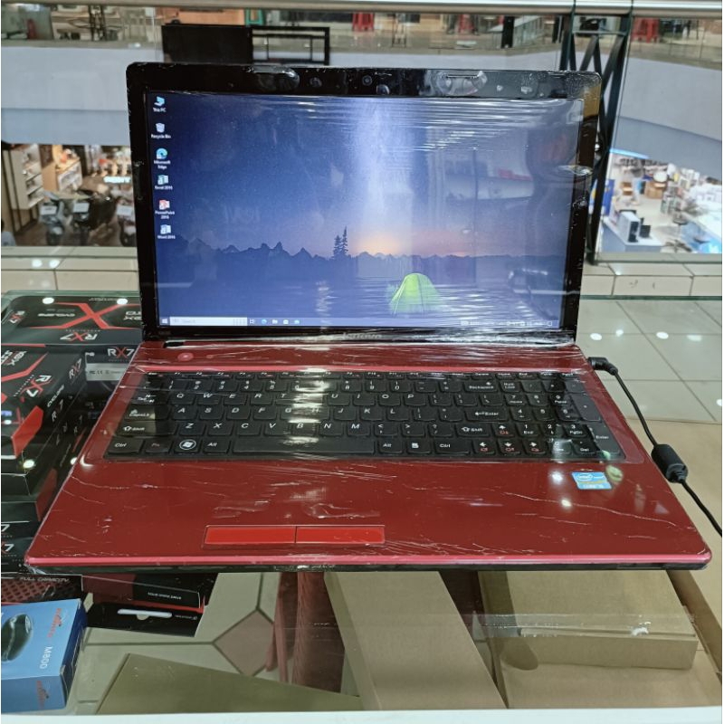 Laptop lenovo G580 - 20157 intel core i5 8Gb 128Gb 15,6inch bekas mulus normal