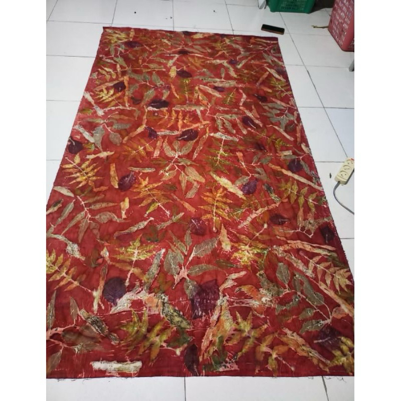 kain batik Ecoprint kain katun primis