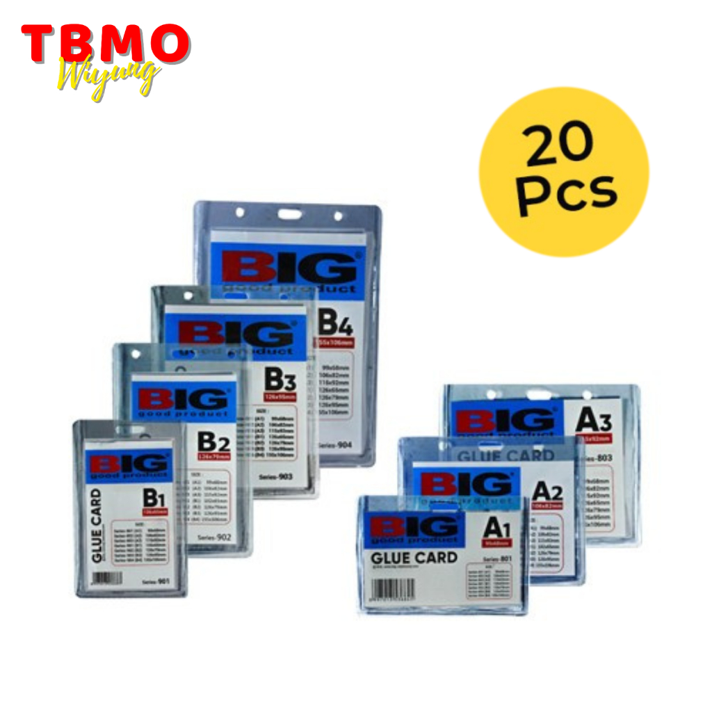

TBMO ID Card Mika / Name Bag / Name Tag Mika BIG Isi 20 Pcs
