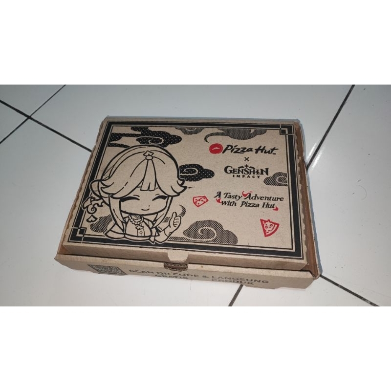 Kotak Pizza Hut collab Genshin Impact X Pizza Hut