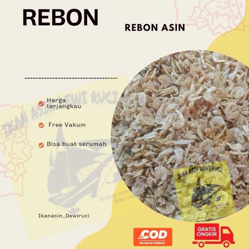 

udang rebon Asin