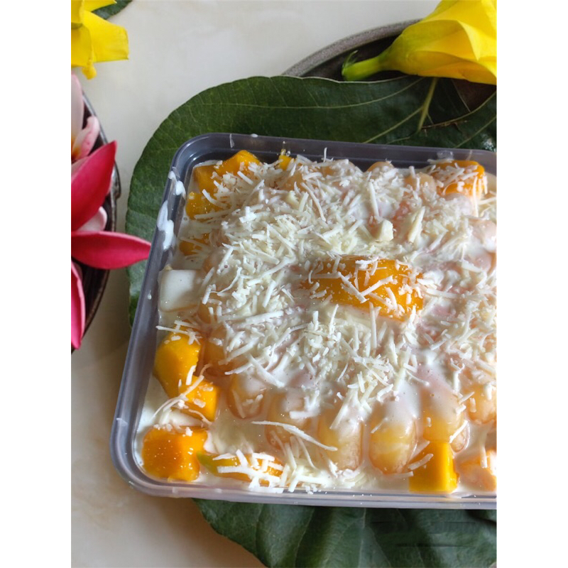 

puding mango creamy