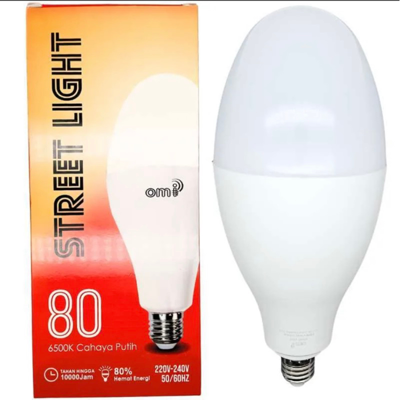 LAMPU LED MERCURY 50W 80W / LAMPU MERCURY