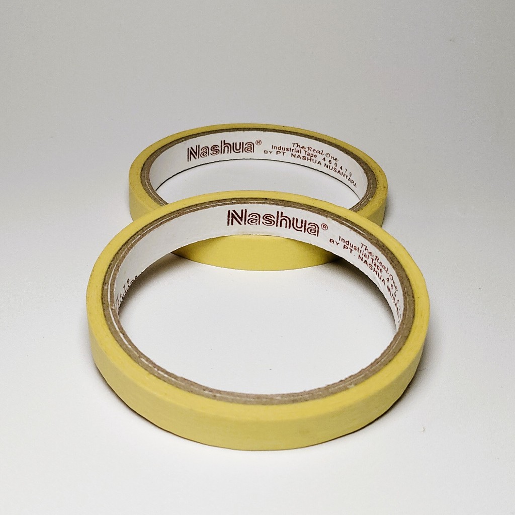 Masking Tape / Lakban Kertas Nashua 1/2” / inci / inch x 12 mm