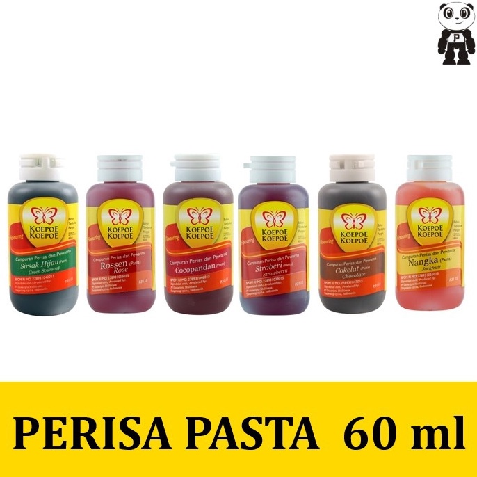 

T3rl@ku. KOEPOE KOEPOE Pasta Perisa Komplit 60ml Moka Vanilla Lemon Pandan Alpukat Durian Coklat Santan Melon Promo Besar