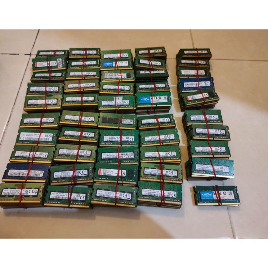 Barang Pilihan.. Sodimm MEMORY LAPTOP ddr2 ddr3 ddr4 4gb 8gb 16gb ori copotan.. GARANSI