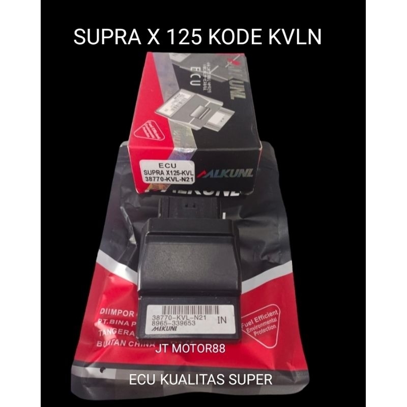 ECU SUPRA X 125 KVLN KODE 38770 KVL N21