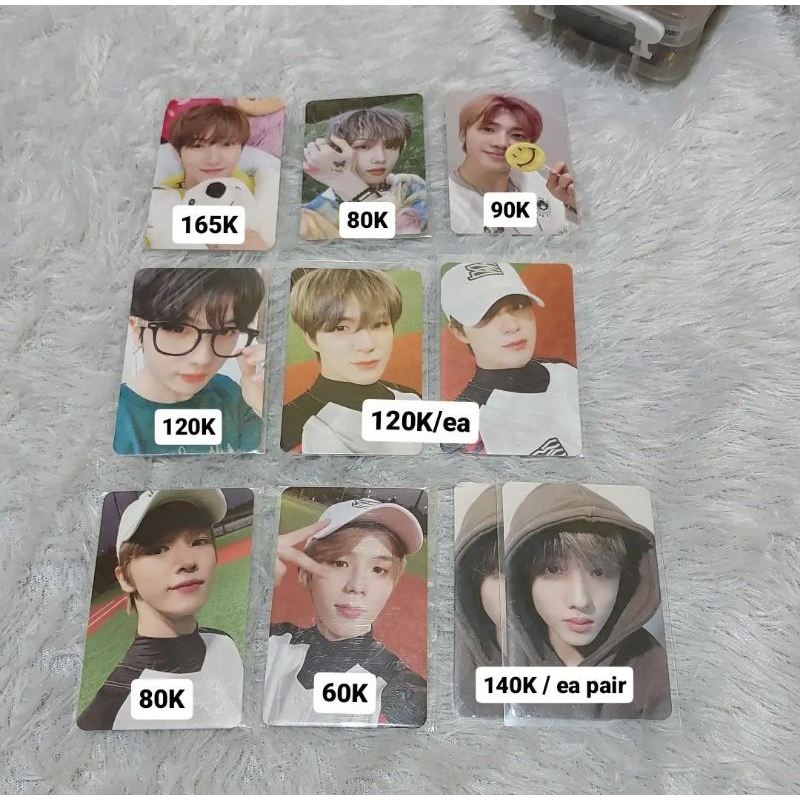 [READY STOCK] Siap Kirim Photocard Poca PC Renjun bfe tds kyocera dome jisung kihno hello future jae