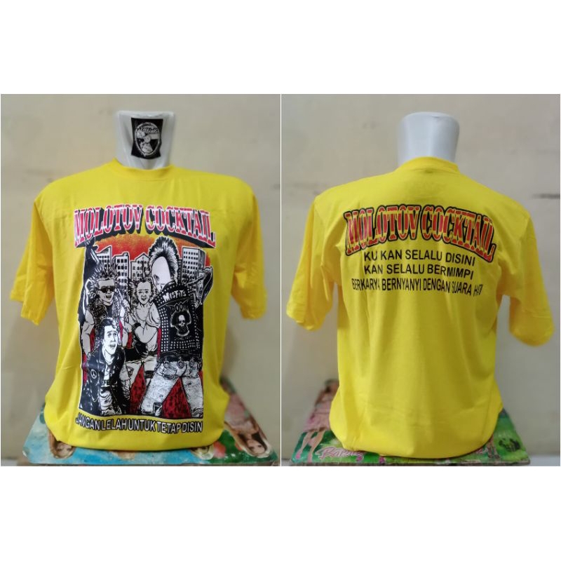 KAOS MUSIM BAND PUNK ROCK MOLOTOV COCKTAIL