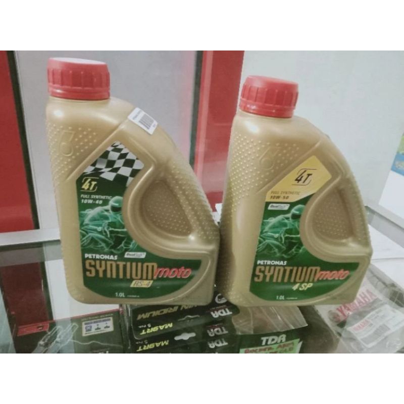 Oli Pelumas Mesin Petronas Syntium 4T Full Synthetic 1L Original