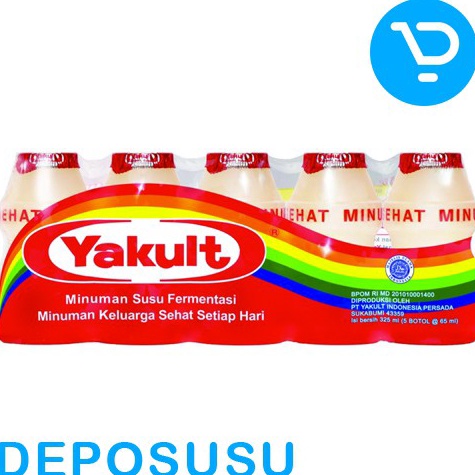 

Mur@h Bang3t YAKULT isi 5x65ml (Minuman Susu Probiotik) Harga Spesial