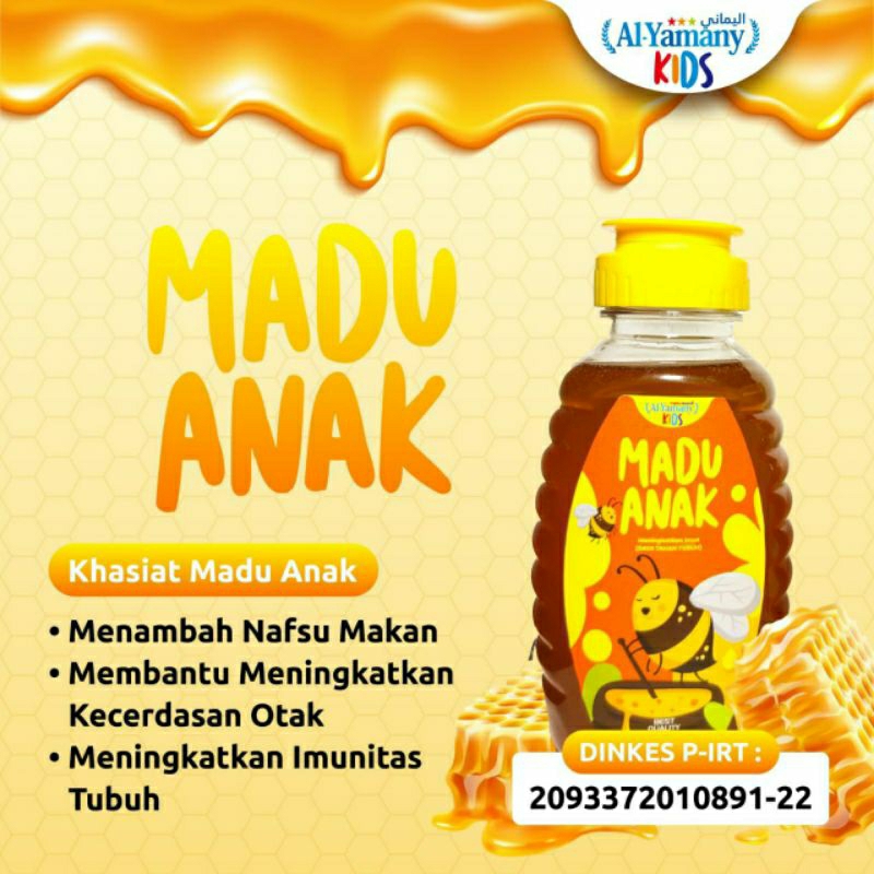 

Madu Anak Al-Yamany Isi 150 & 250 GR