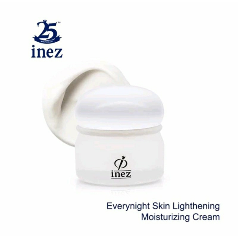 InezKosmetik EVERYNIGHT SKIN LIGHTENING MOIST CREAM (Garansi 100% Ori dan Safety) Pelembab wajah mal