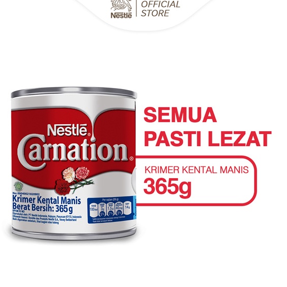 

HYJK9546 ✓ Nestle Susu Kental Manis 365 gr