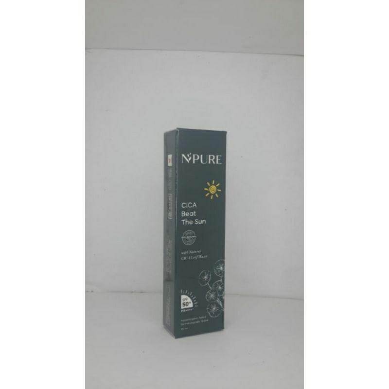 Npure sunscreen cica beat the sun
