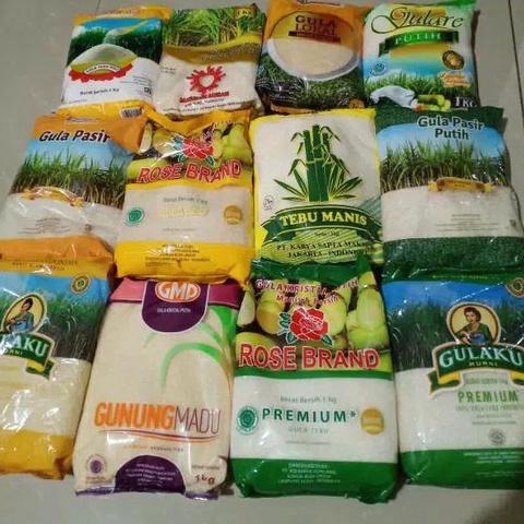

[★J14<] Gula Pasir 1kg KEMASAN PABRIK [42]
