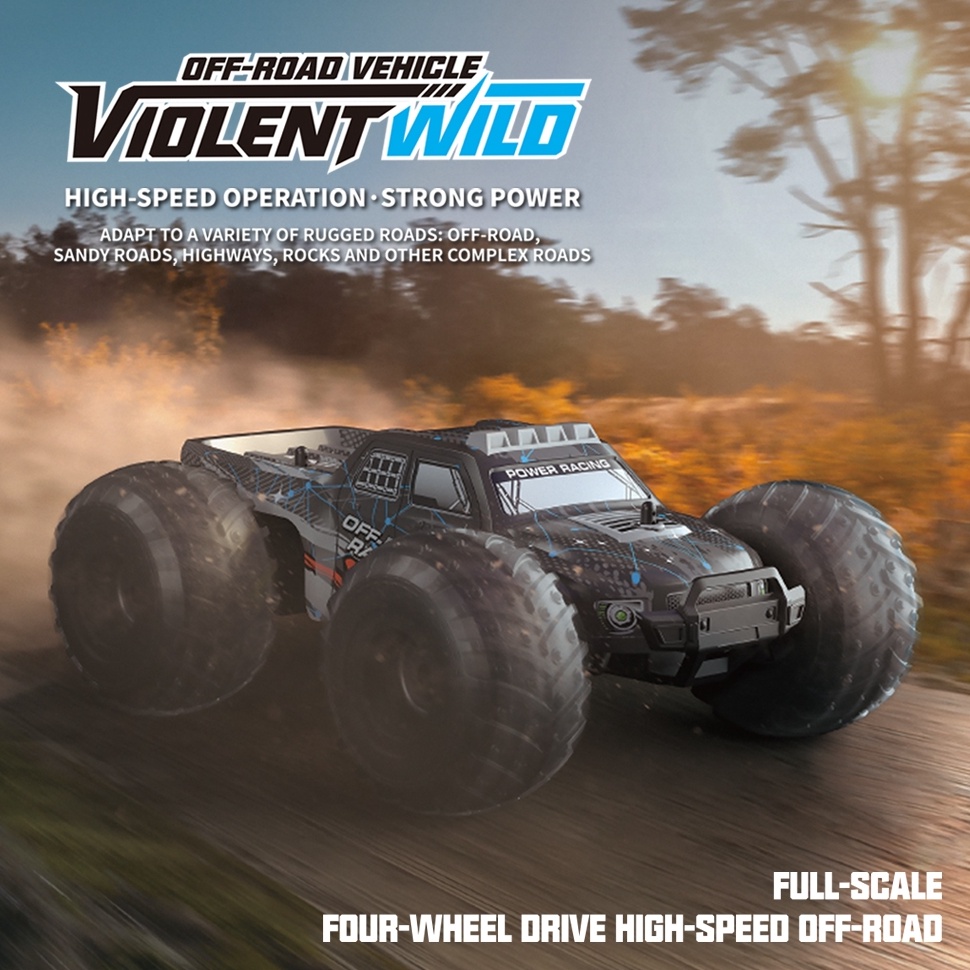 Stok Banyak.. Mobil Remote Control Besar 2.4G Anti Air Drift Mendaki Monster Off-Road High-Speed Cas