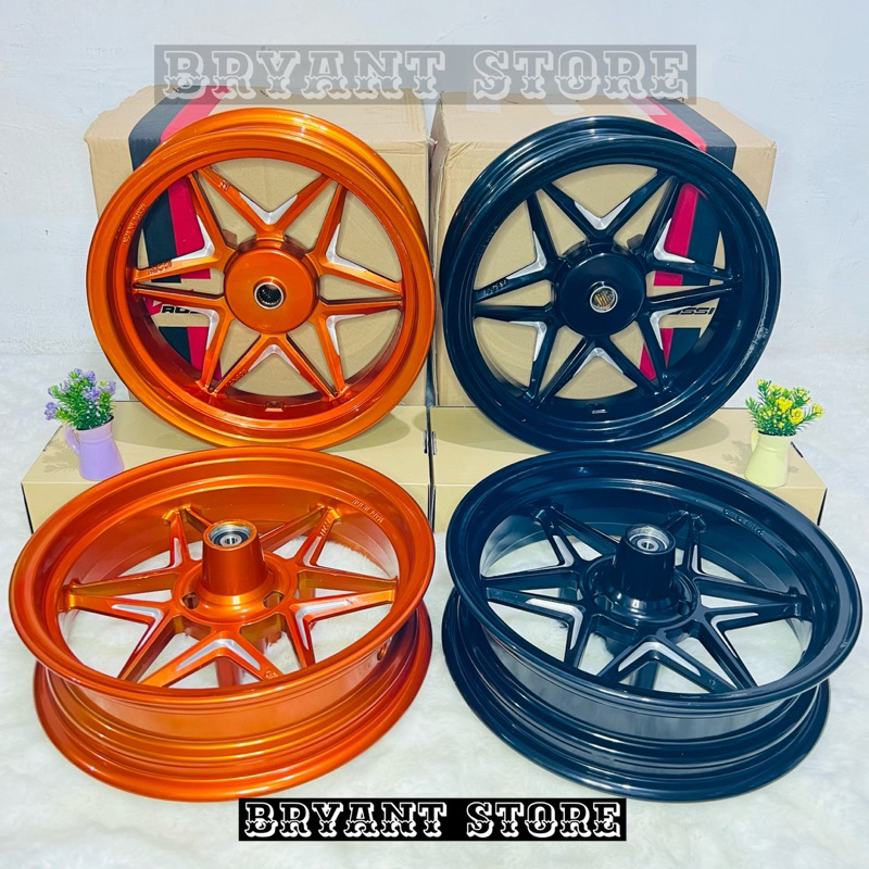 ROSSI VELG VENOM ORBIT V2 GEN 2 NMAX OLD RING 13 350/400 PALANG BINTANG V SPEED VELEK VROSSI VROSI R