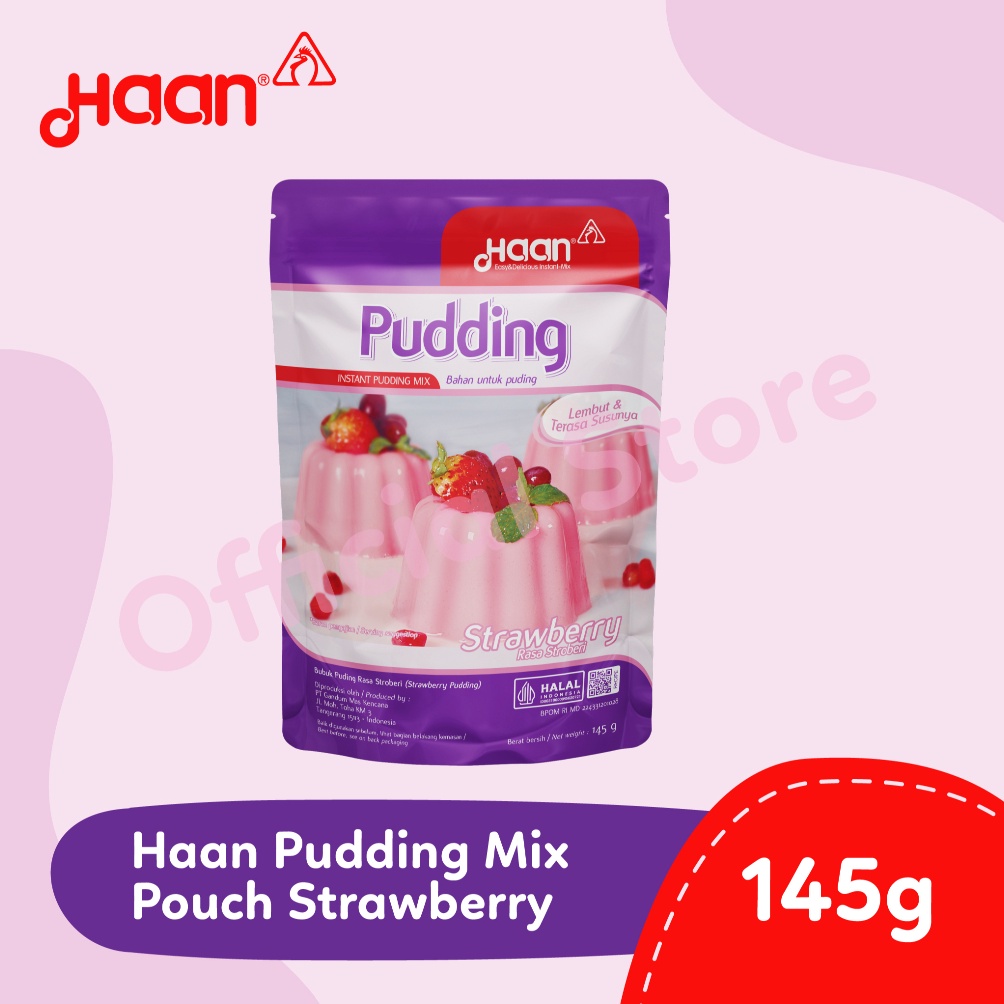 

[☛V94<] HAAN PUDDING STRAWBERRY145gr Weekday