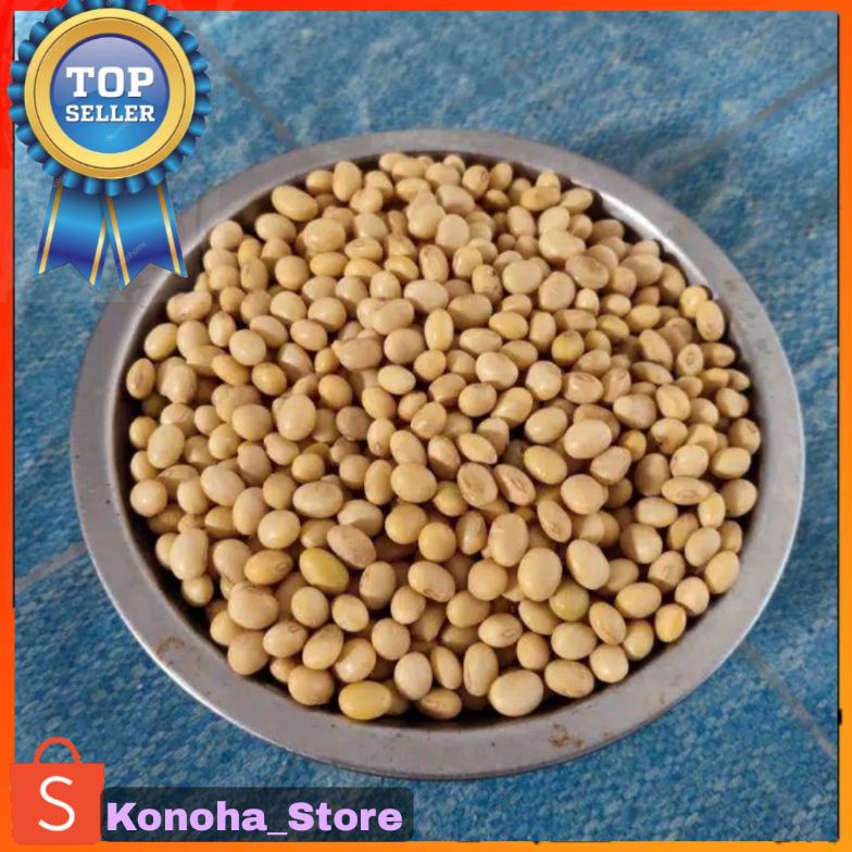 

[✁T31&] 1kg Kacang kedelai lokal super alami non GMO Tempe Susu Kedelai Out of Trend