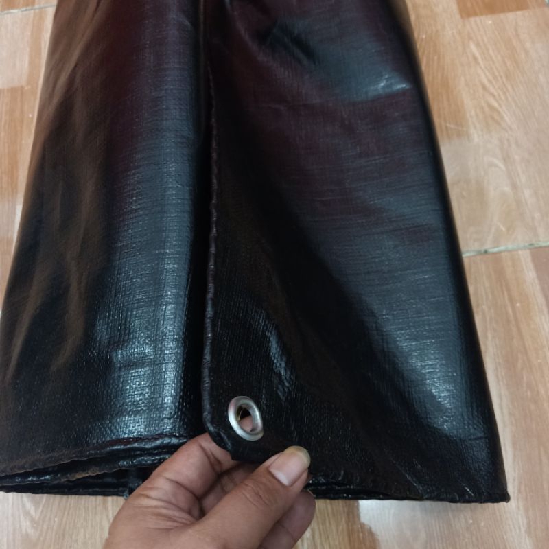 TERPAL A12 HITAM,ukr 6x8m tebal.
