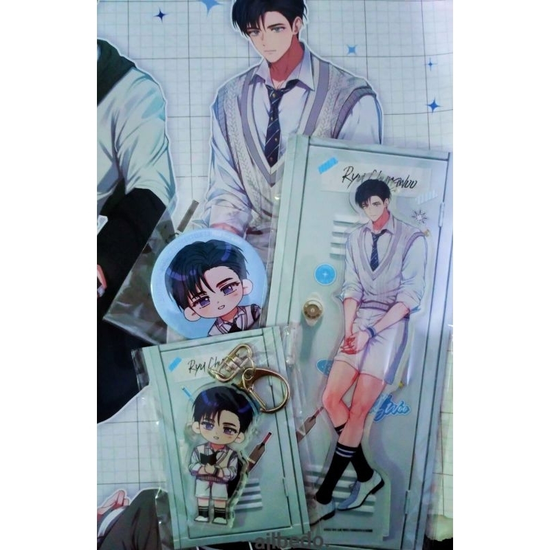 Official Standee and Keyring Ryu Chungwoo TeSTAR