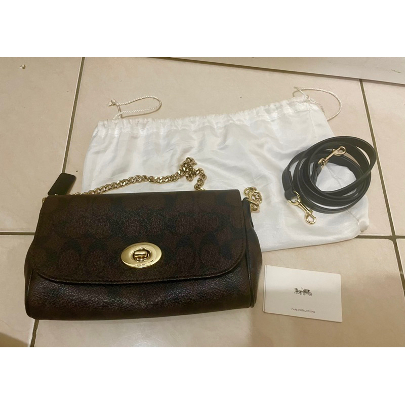 tas coach pl second clutch pesta