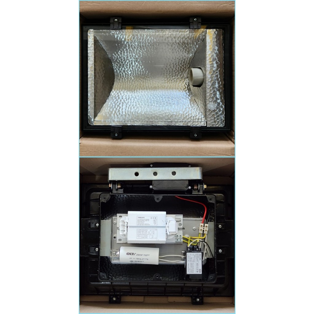 Lampu Sorot 250w Hpit Philips / Kap Lampu HPIT 250w Philips / Led Floodlight Tembak Jalan 250 watt O