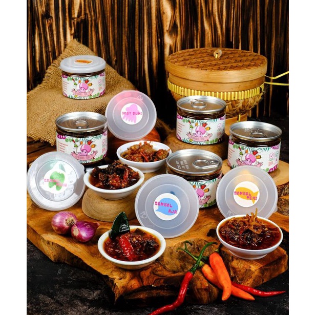 

[❄F69$] Aneka Sambal Sehat khas Nyambelyok No MSG No Pengawet Bergaransi Harga pas