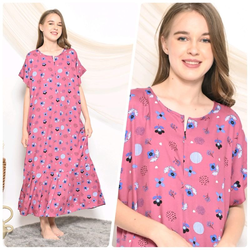 Daster Busui Rampel Semata Kaki Original HABEL & PAJAMA DREAMS