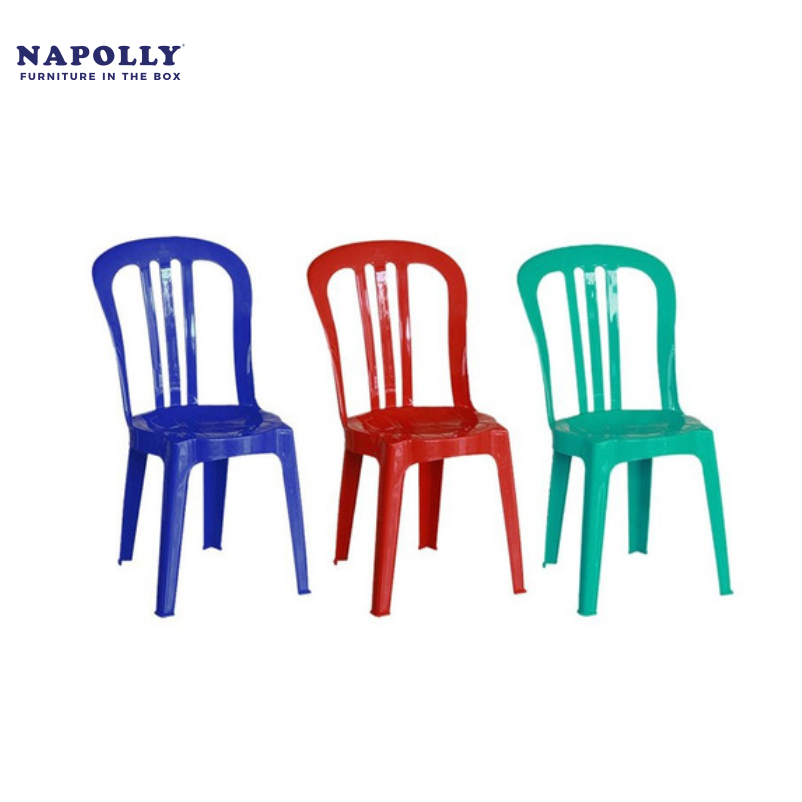 Napolly | Kursi Plastik sandaran Napoly Big 101 | Kursi senderan