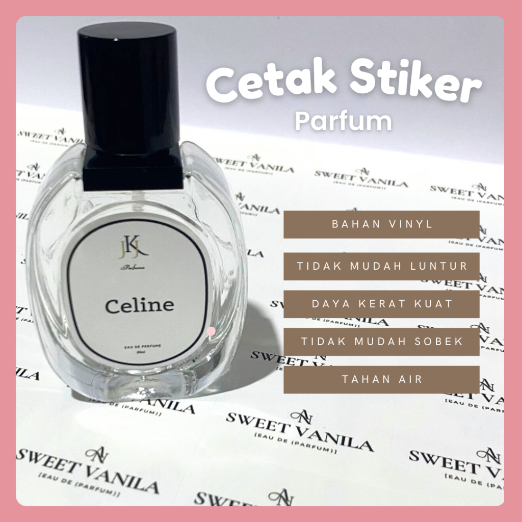 

Stiker Parfum Full Colour