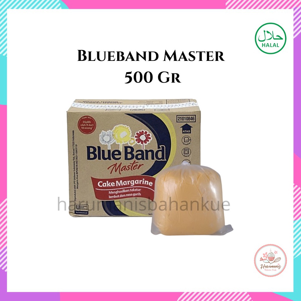 

[♕P62&] Mentega Blueband Master Margarin 500gr Cuci-Gudang