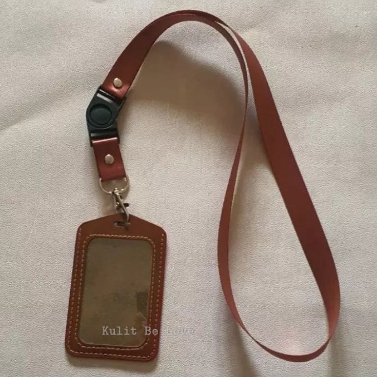 

[⁑U12/] Medan ID Card Holder Kulit PU + Tali [40]