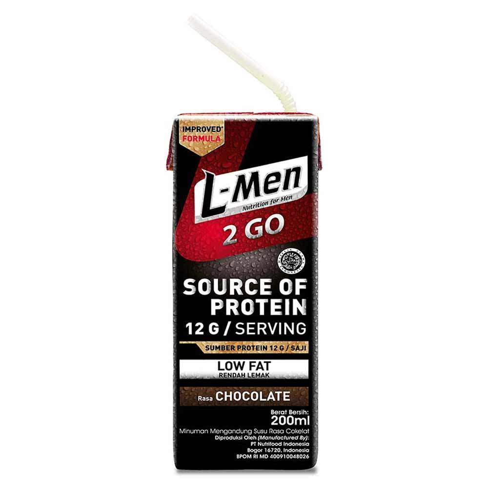 

L-Men Protein 2GO low fat rasa chocolate 200 ml