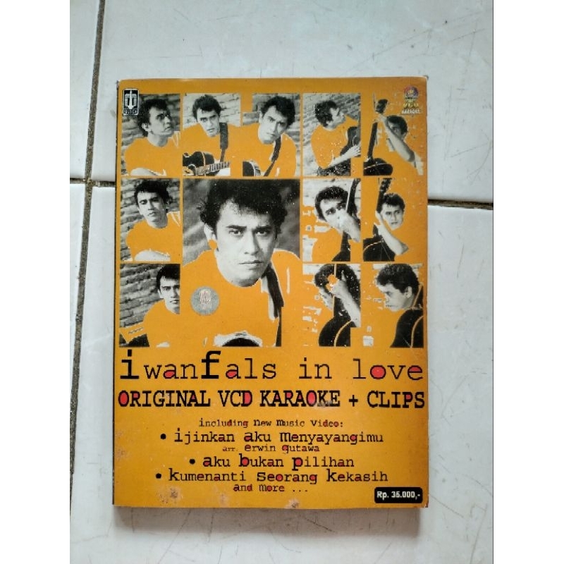 VCD KARAOKE IWAN FALS IN LOVE ORIGINAL