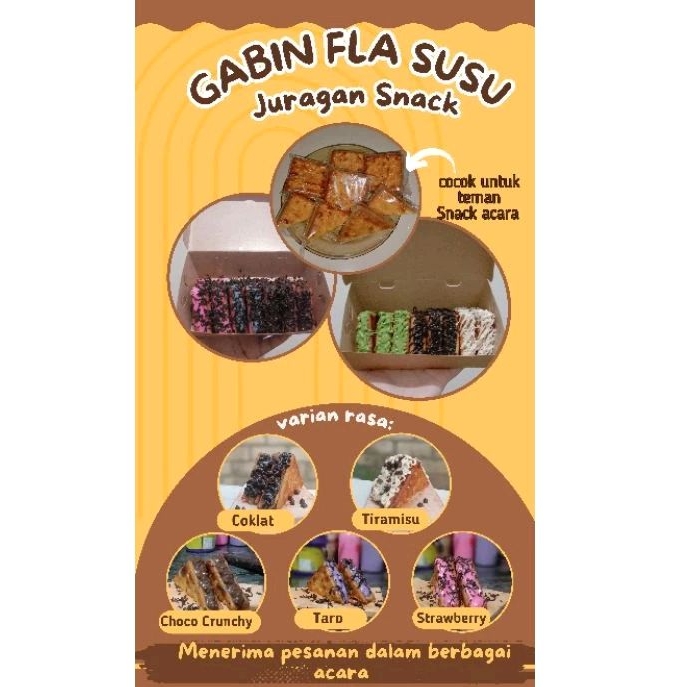 

GABIN Fla Susu - Gabin Fla Topping - Gabin Fla Lezat