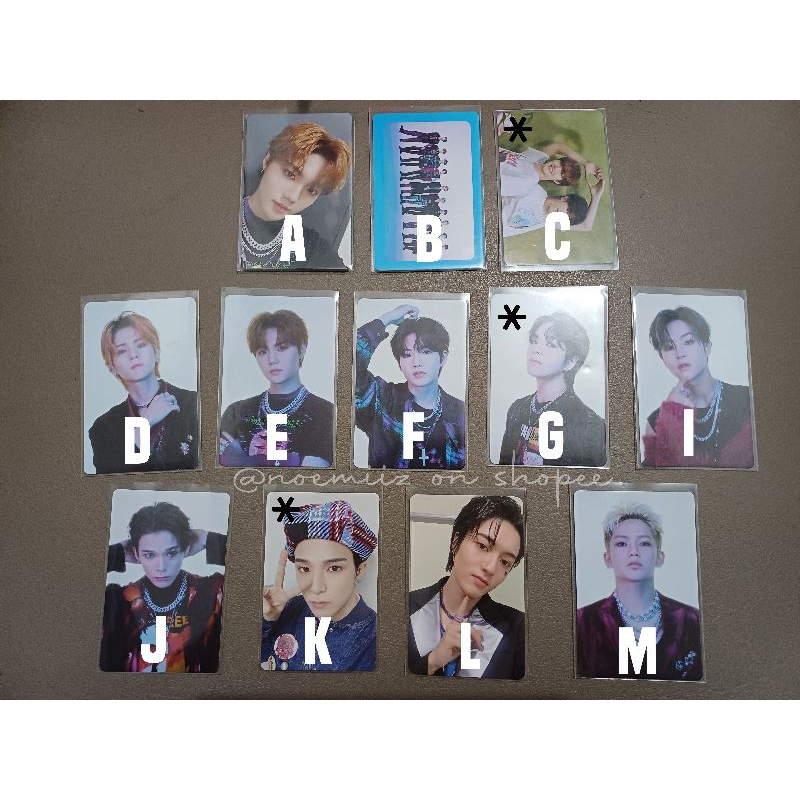 [ OFFICIAL ] Photocard Treasure YG tag ver - Hunsyuk Jihoon Yoshi Junkyu Jaehyuk Asahi Doyoung Harut