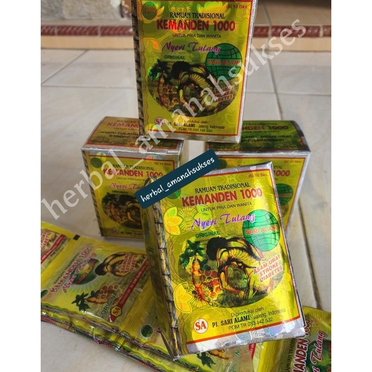 

Ju44l KEMANDEN 1000 original kemasan terbaru Produk Terbaru