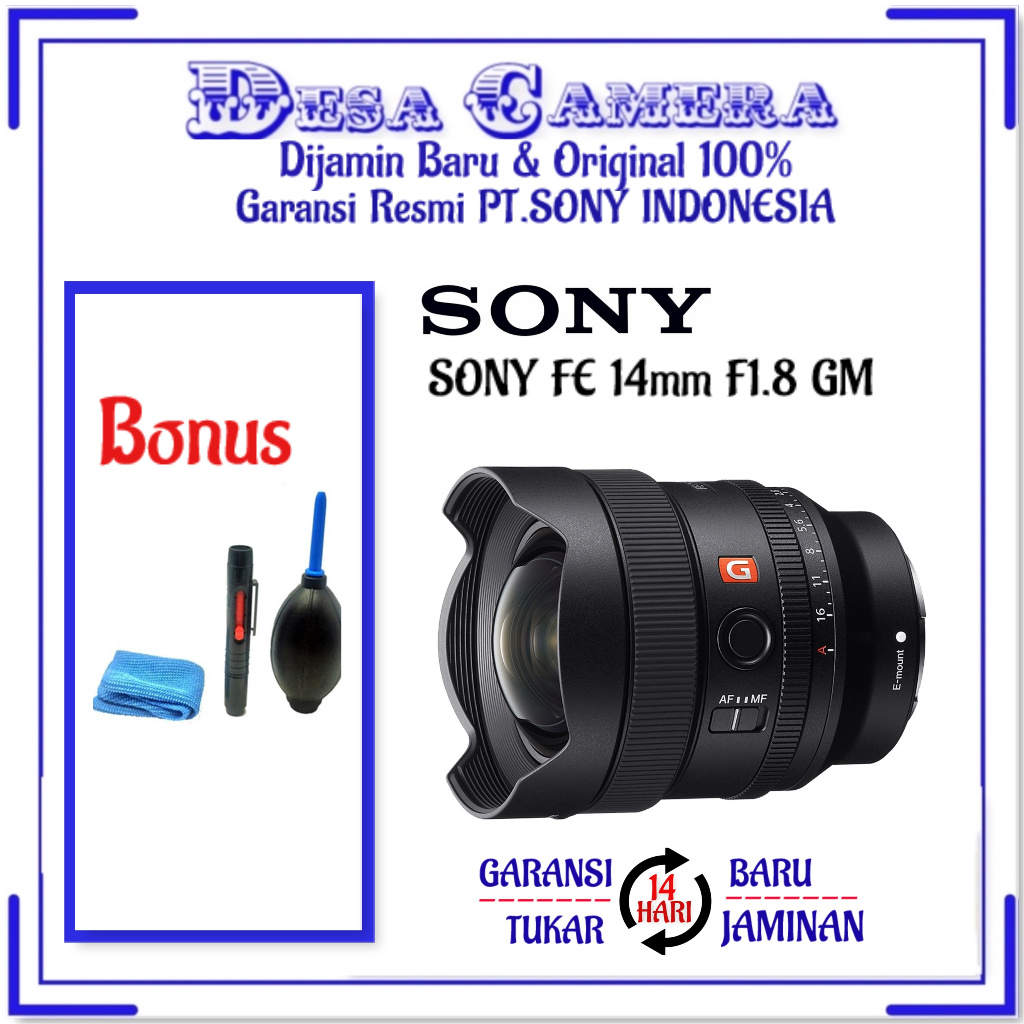 SONY FE 14mm F1.8 GM - Sony Sel 14mm F1.8 GM Ultra Wide
