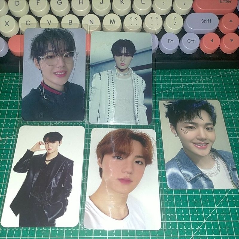 Photocard Doyoung reboot yg tag deco kit treasure