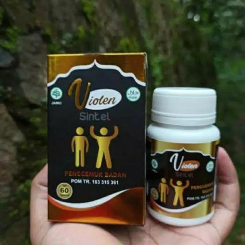 SUPLEMEN VIOLEN PENGGEMUK BADAN HERBAL 60 Kapsul