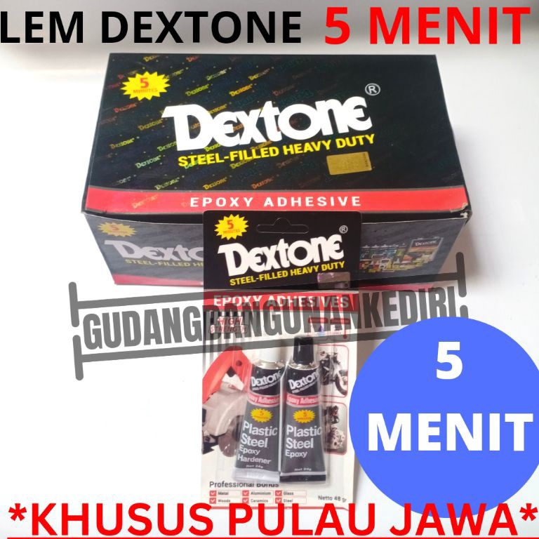 

Sup3r Pr0m0 [PROMO] LEM BESI DEXTONE 5 MENIT 5MENIT EPOKSI EPOXY 48gram [180]